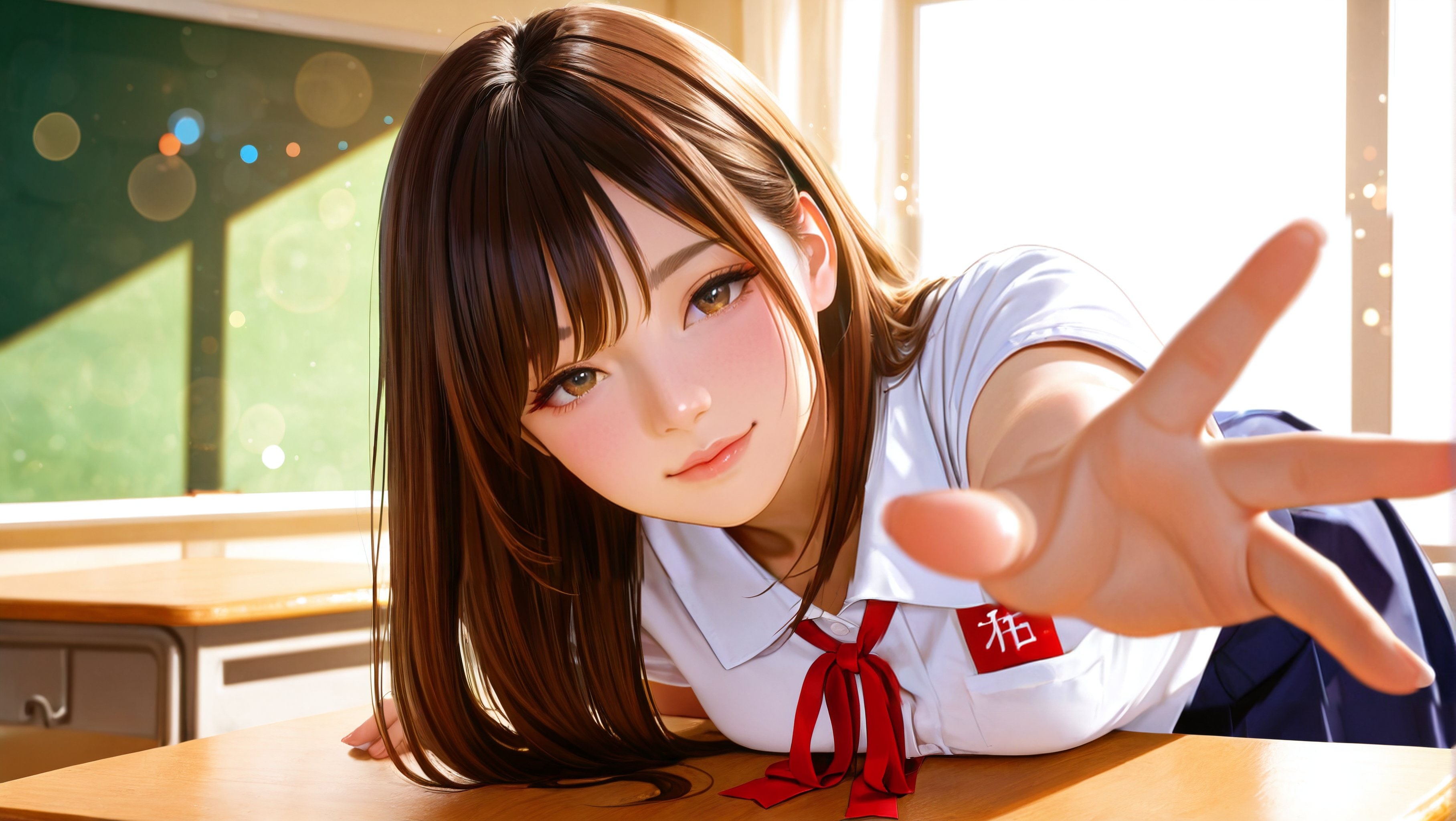 「こっちおいで！」