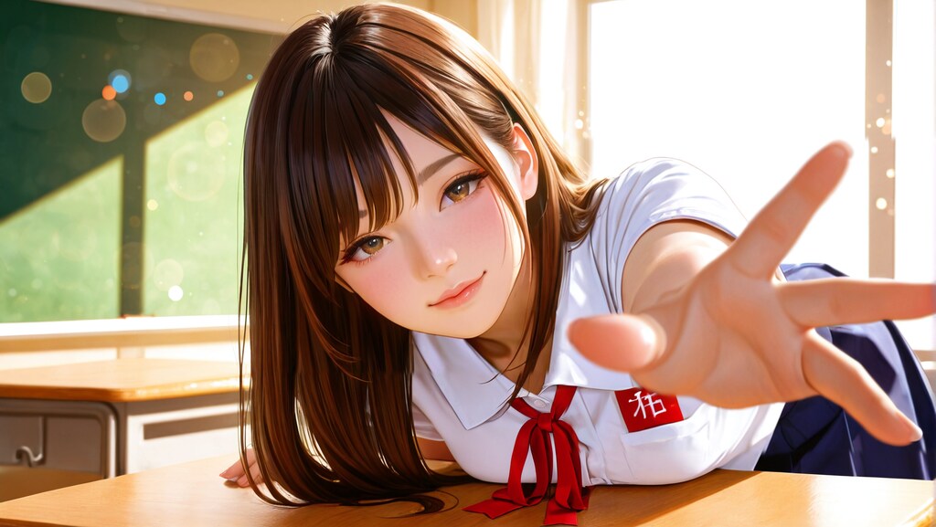 「こっちおいで！」