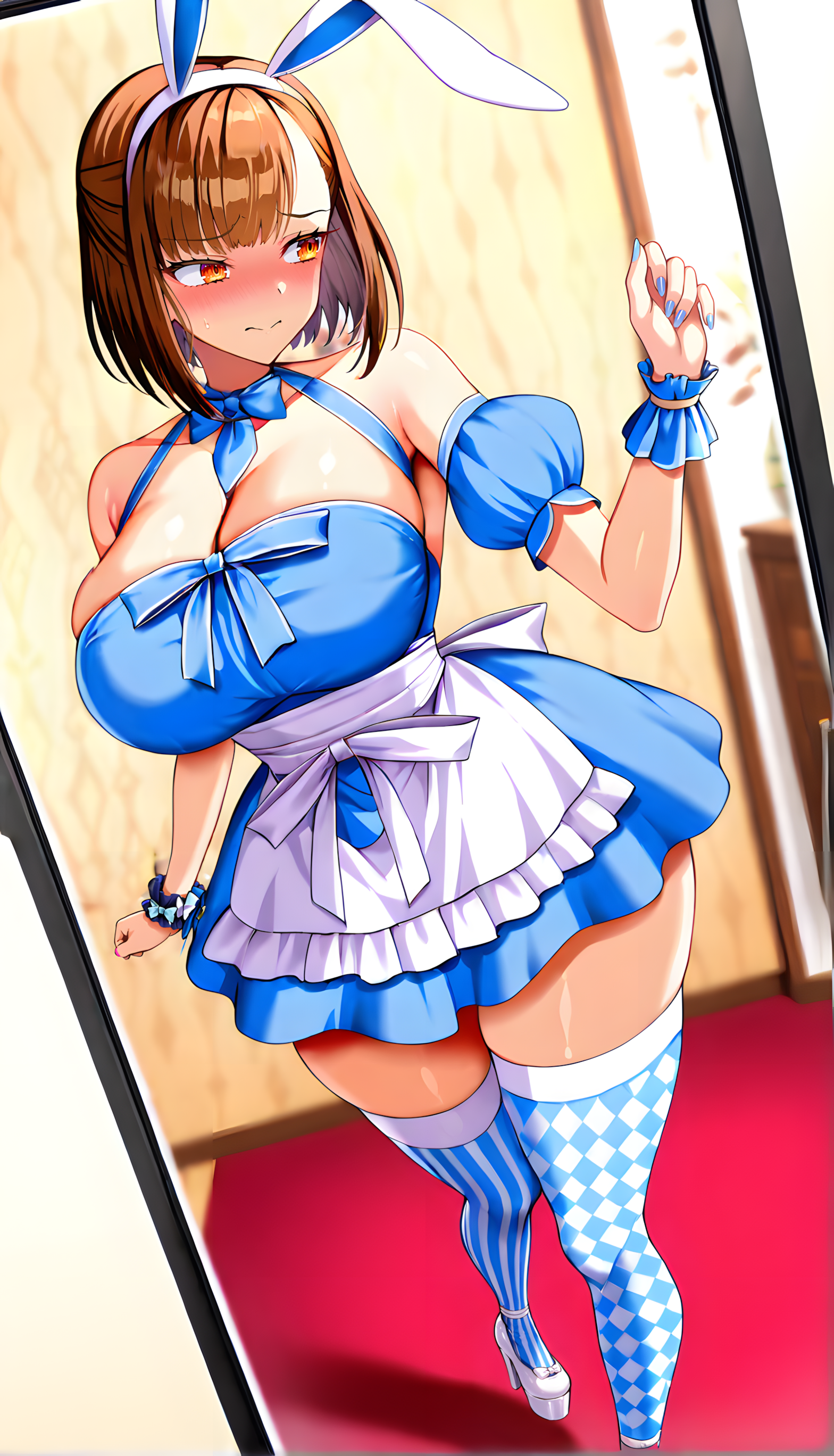 これは旦那様には見せないわぁ…