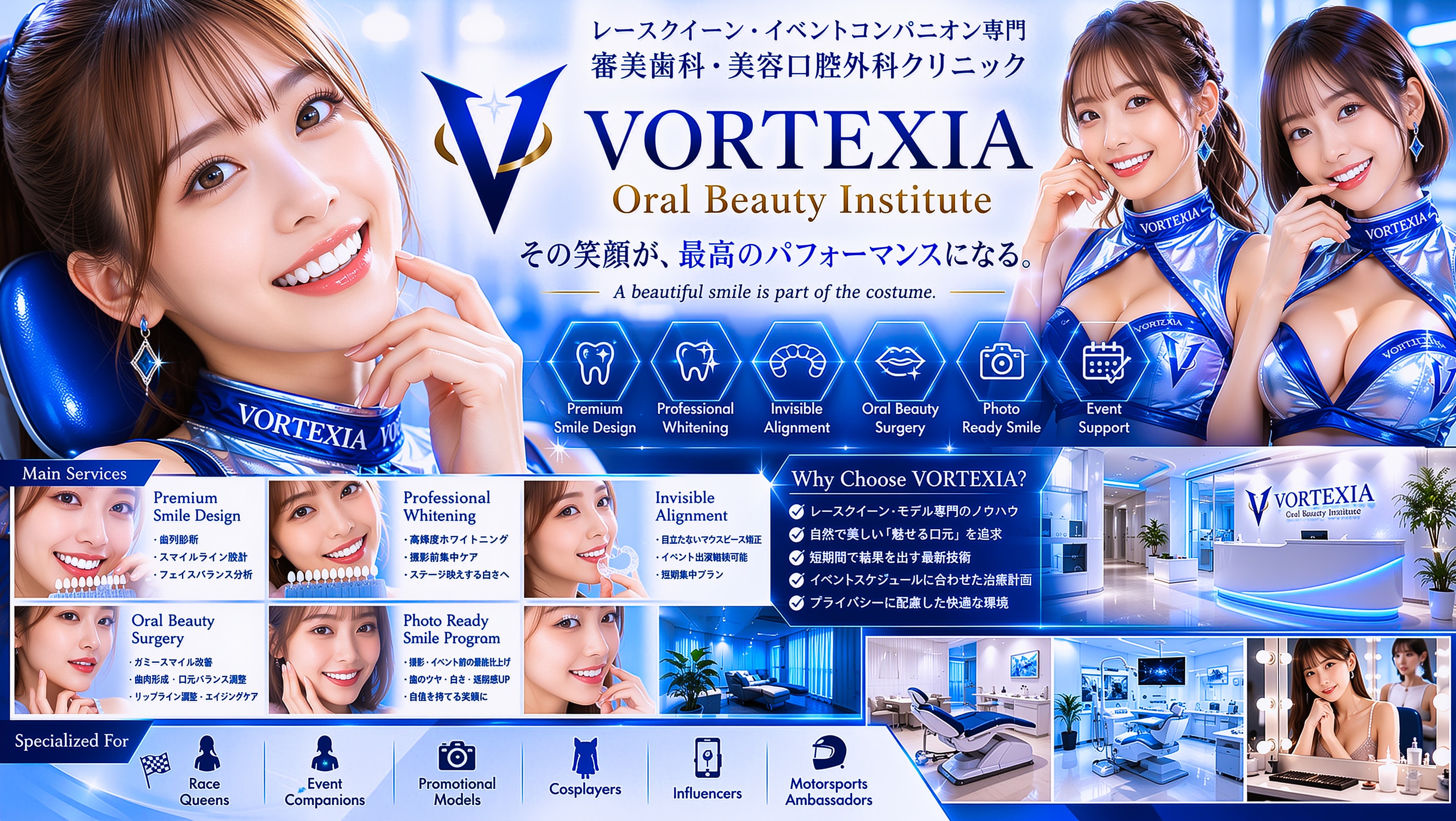 美容口腔外科ポスター