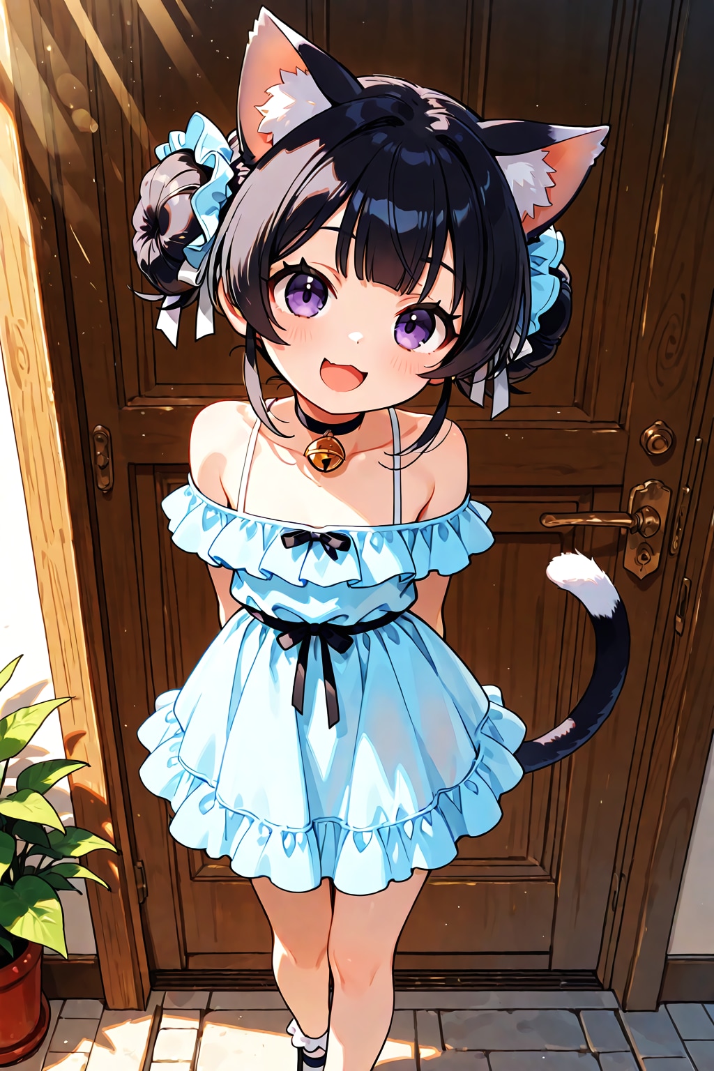 笑顔のお出迎え