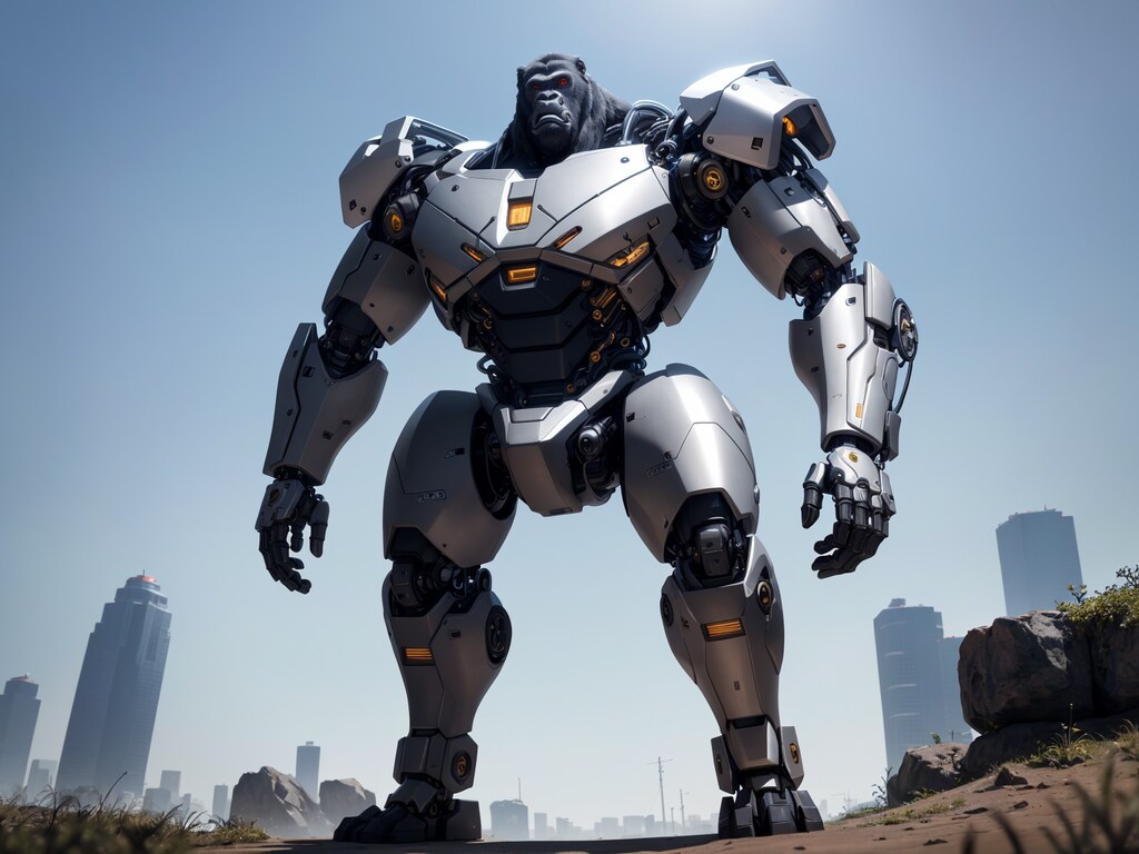 機械仕掛けの大猩猩 その④