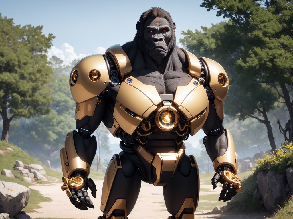 機械仕掛けの大猩猩 その④