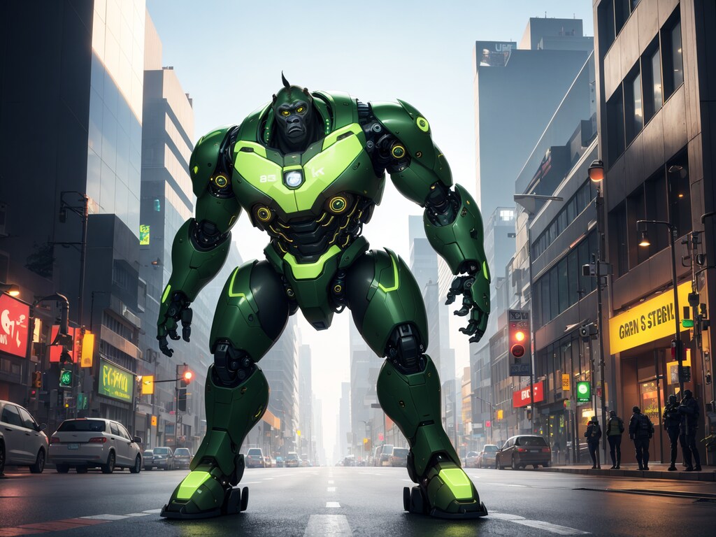 機械仕掛けの大猩猩 その④