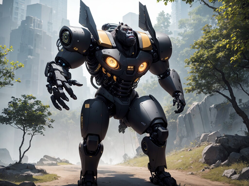 機械仕掛けの大猩猩 その④