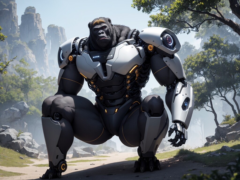 機械仕掛けの大猩猩 その④