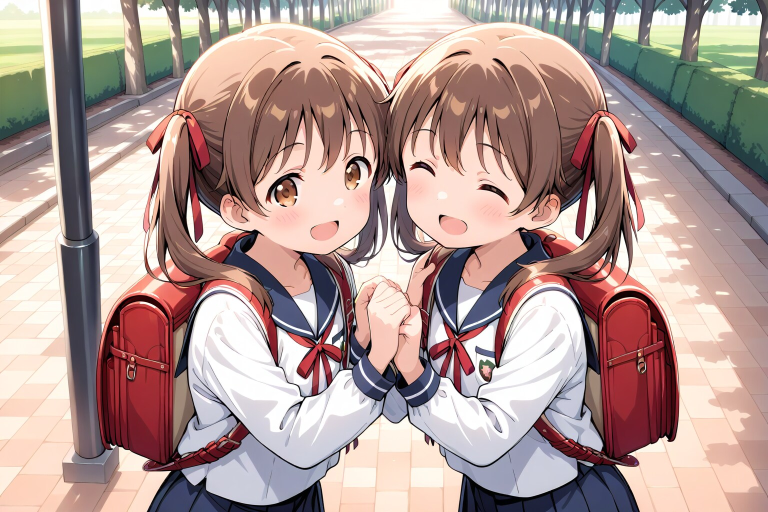 2人の女の子.2 | の人気AIイラスト・グラビア