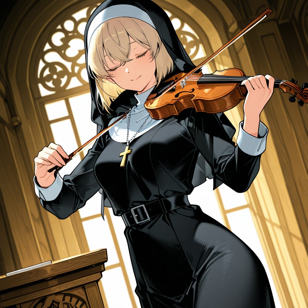 教団のバイオリニスト