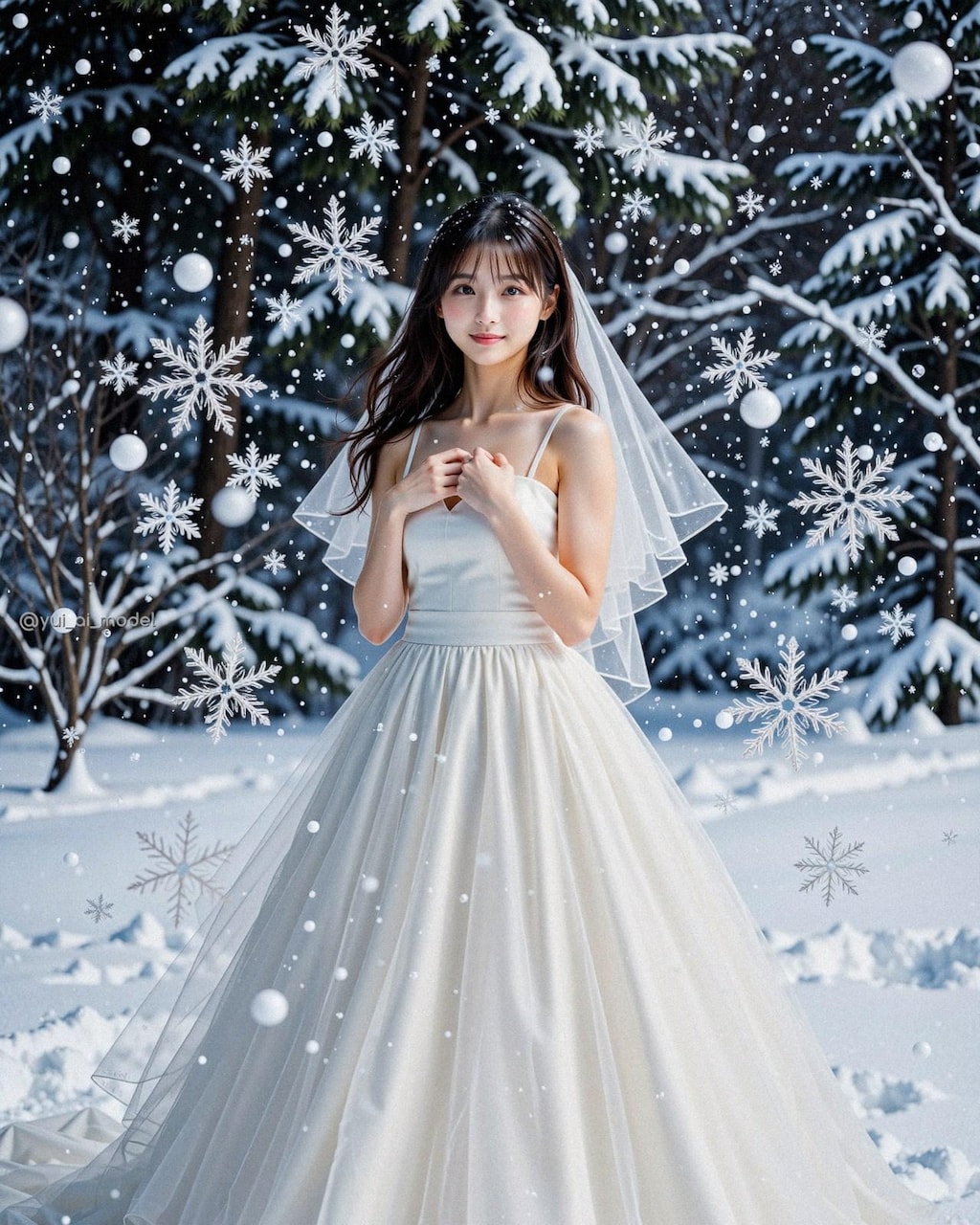 Winter Wedding : beauty-399