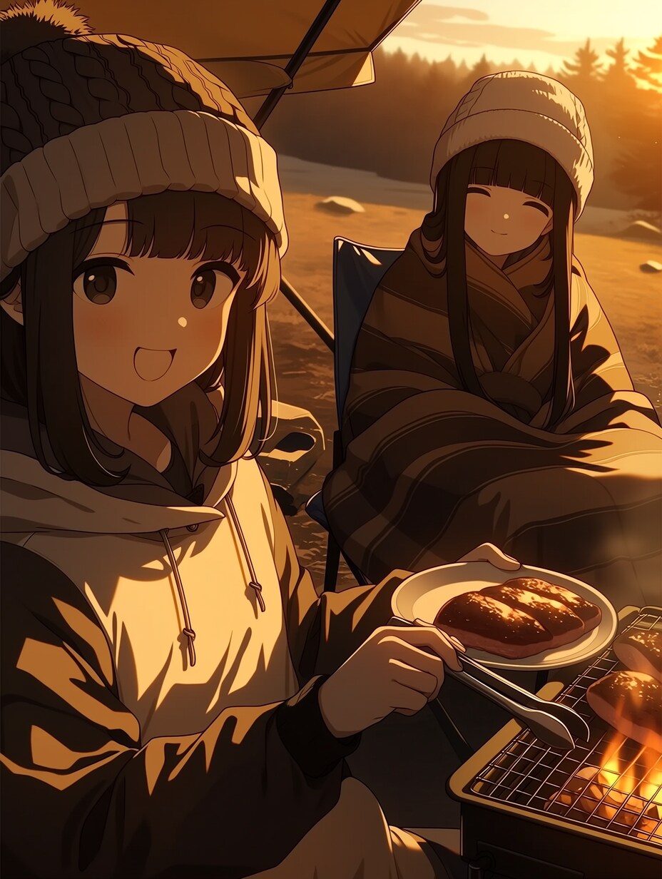姉妹キャンプ