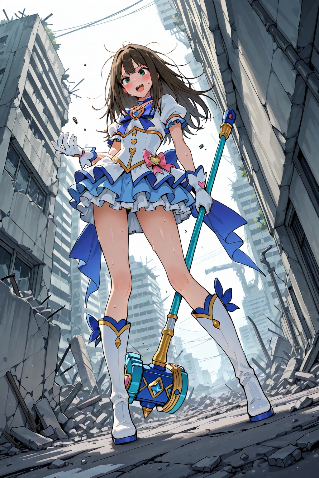 魔法少女インフラ・ハート | の人気AIイラスト・グラビア