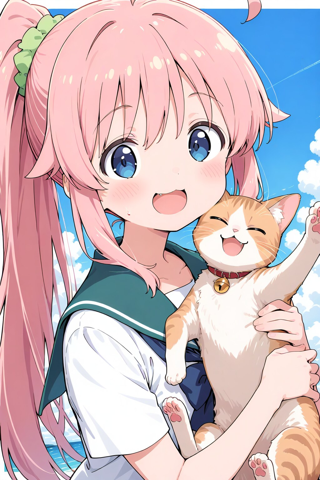 猫と一緒 | の人気AIイラスト・グラビア