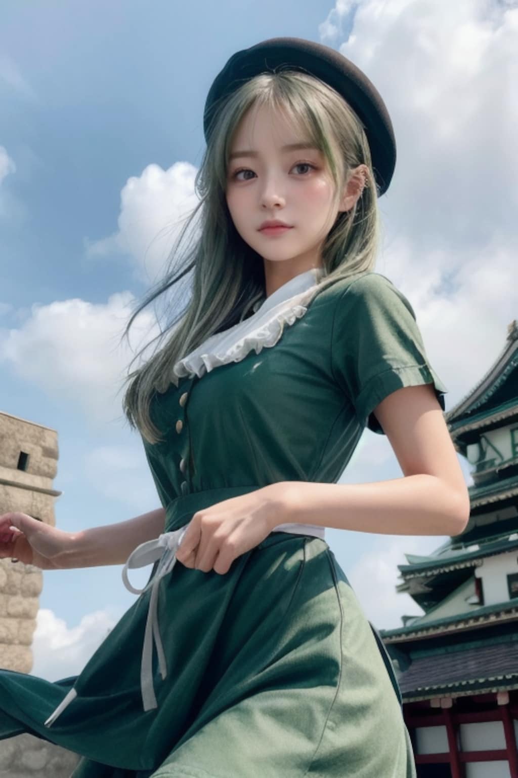 お城大好きなCAPEちゃん