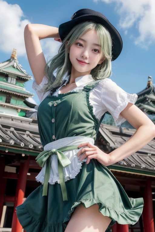 お城大好きなCAPEちゃん