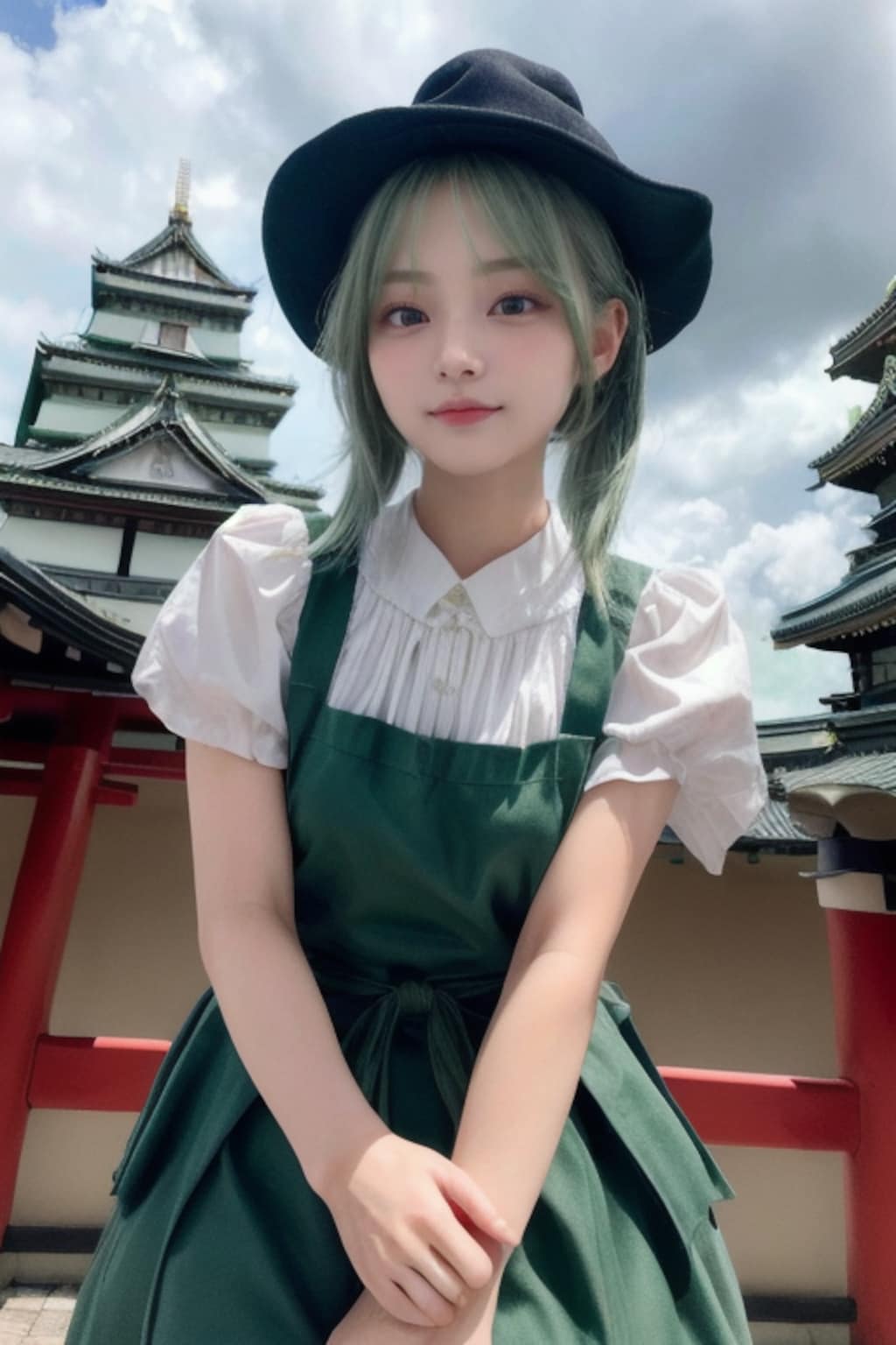 お城大好きなCAPEちゃん