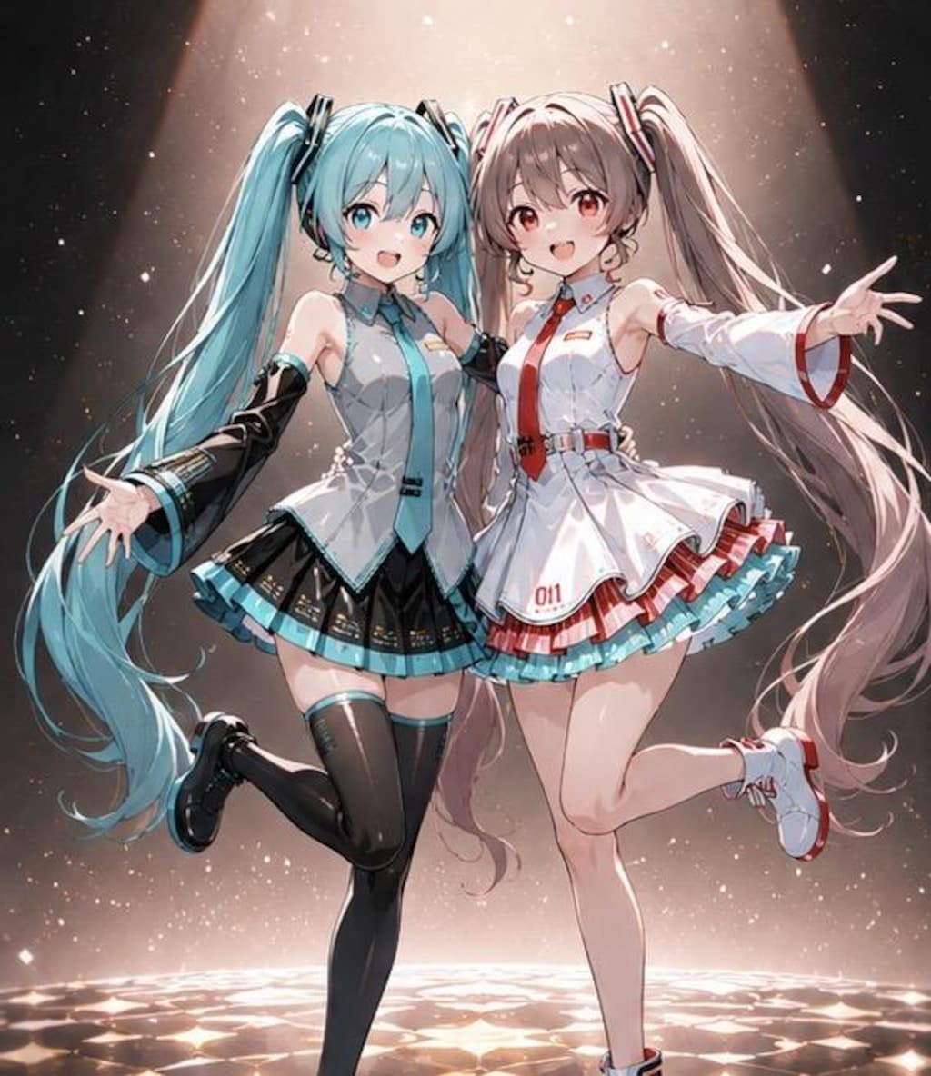 ミク＆のあ