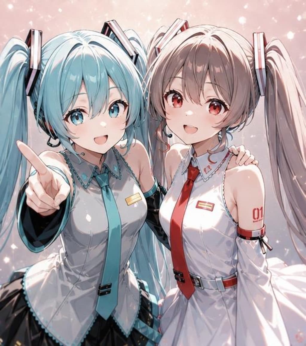 ミク＆のあ