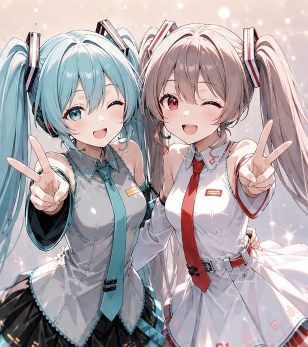 ミク＆のあ
