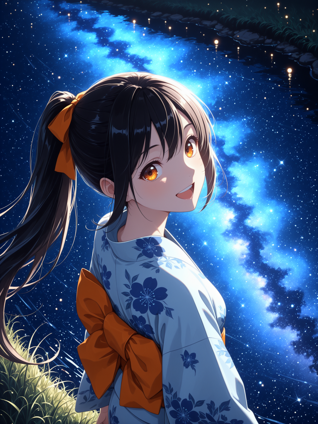 星明かりの道