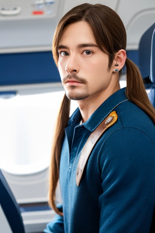 お待たせしました。ツインテール男子です