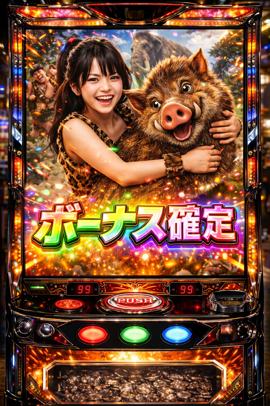 原始人ちゃんのスロット