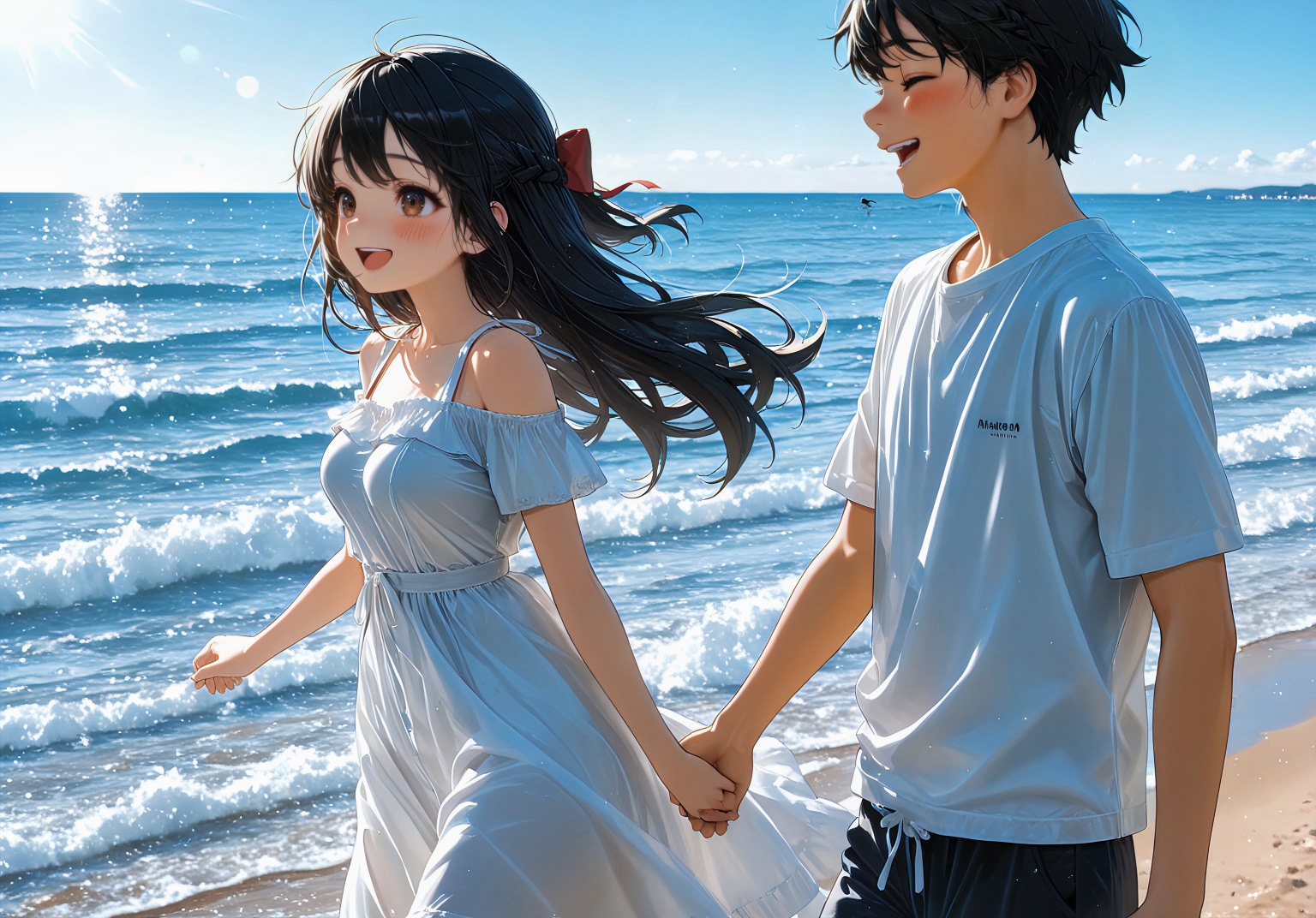 GW旅行の没絵 | の人気AIイラスト・グラビア