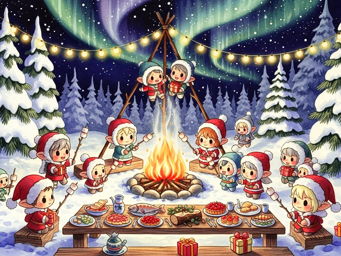 ちびユール祭 | の人気AIイラスト・グラビア