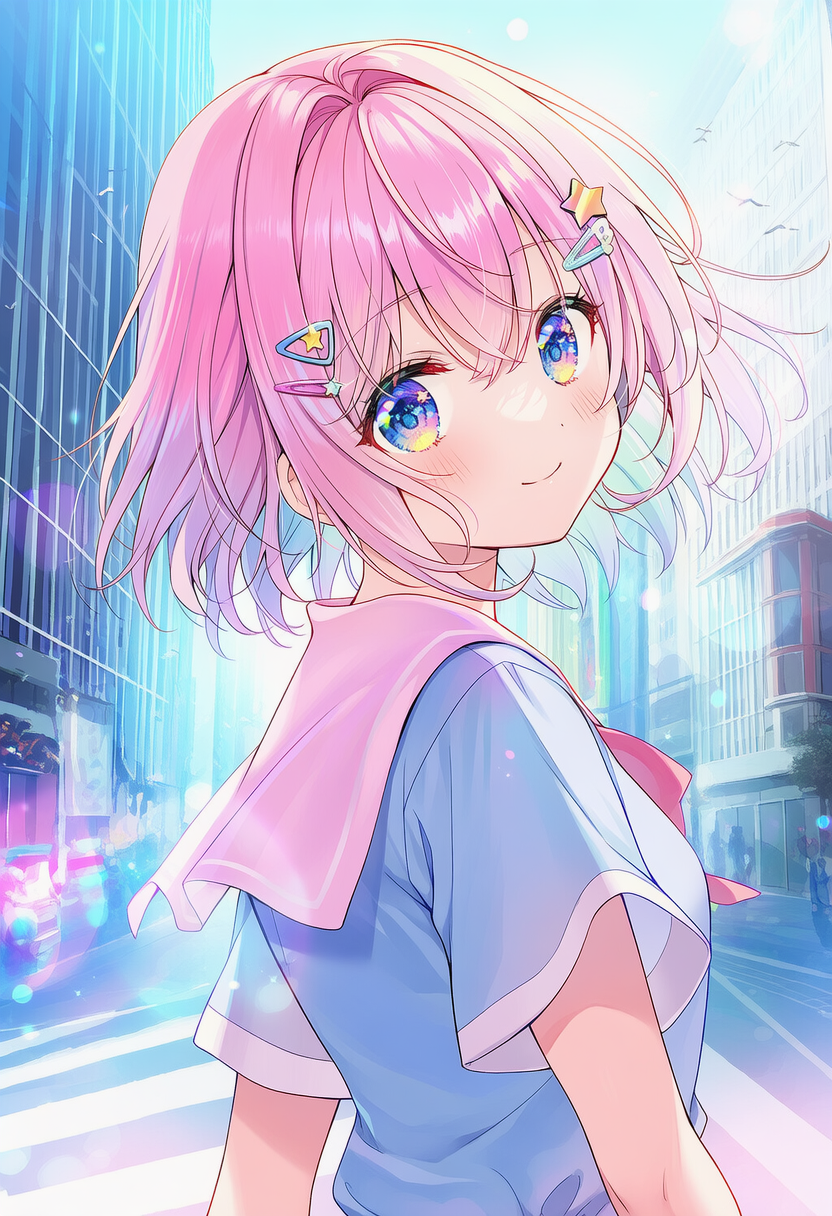 パステル少女