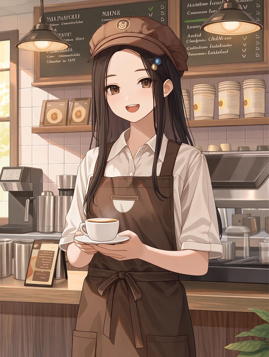 カフェのお姉さん☕✨104 | の人気AIイラスト・グラビア