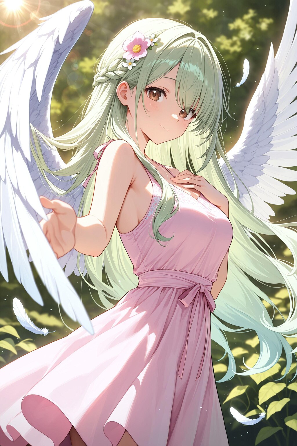 天使さん頑張ります