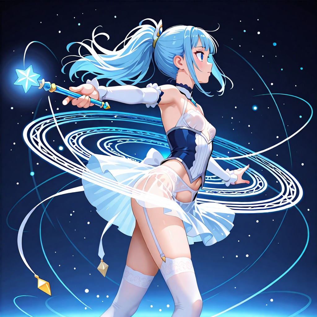 #LILE  魔法少女 | の人気AIイラスト・グラビア