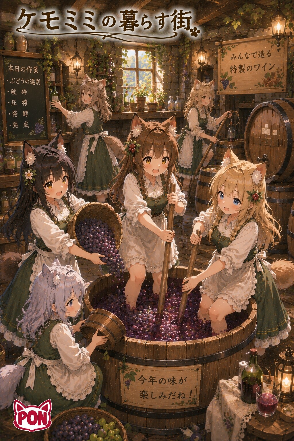 ケモミミの暮らす街
