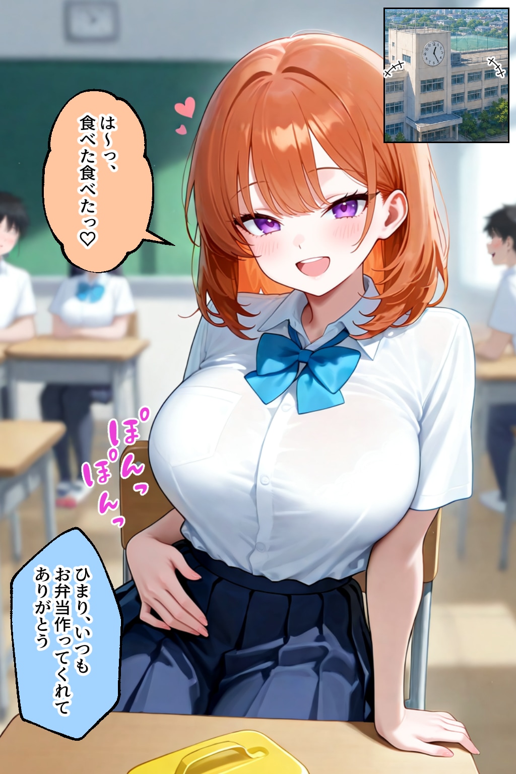【試し読み4】お弁当のお礼はトイレHでしてほしい家出ギャルひまりちゃん