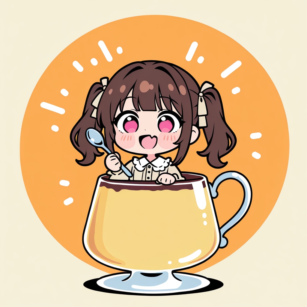 私自身がプリンになることだ！