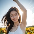 夏　ひまわり 2枚目