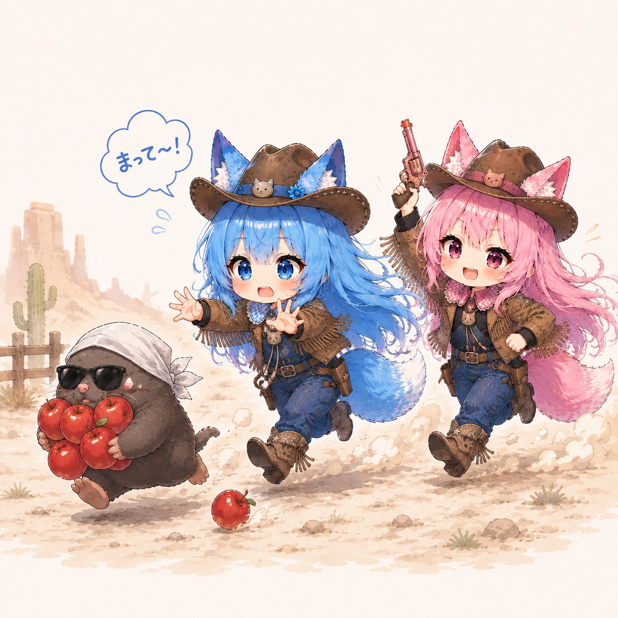 まって～！