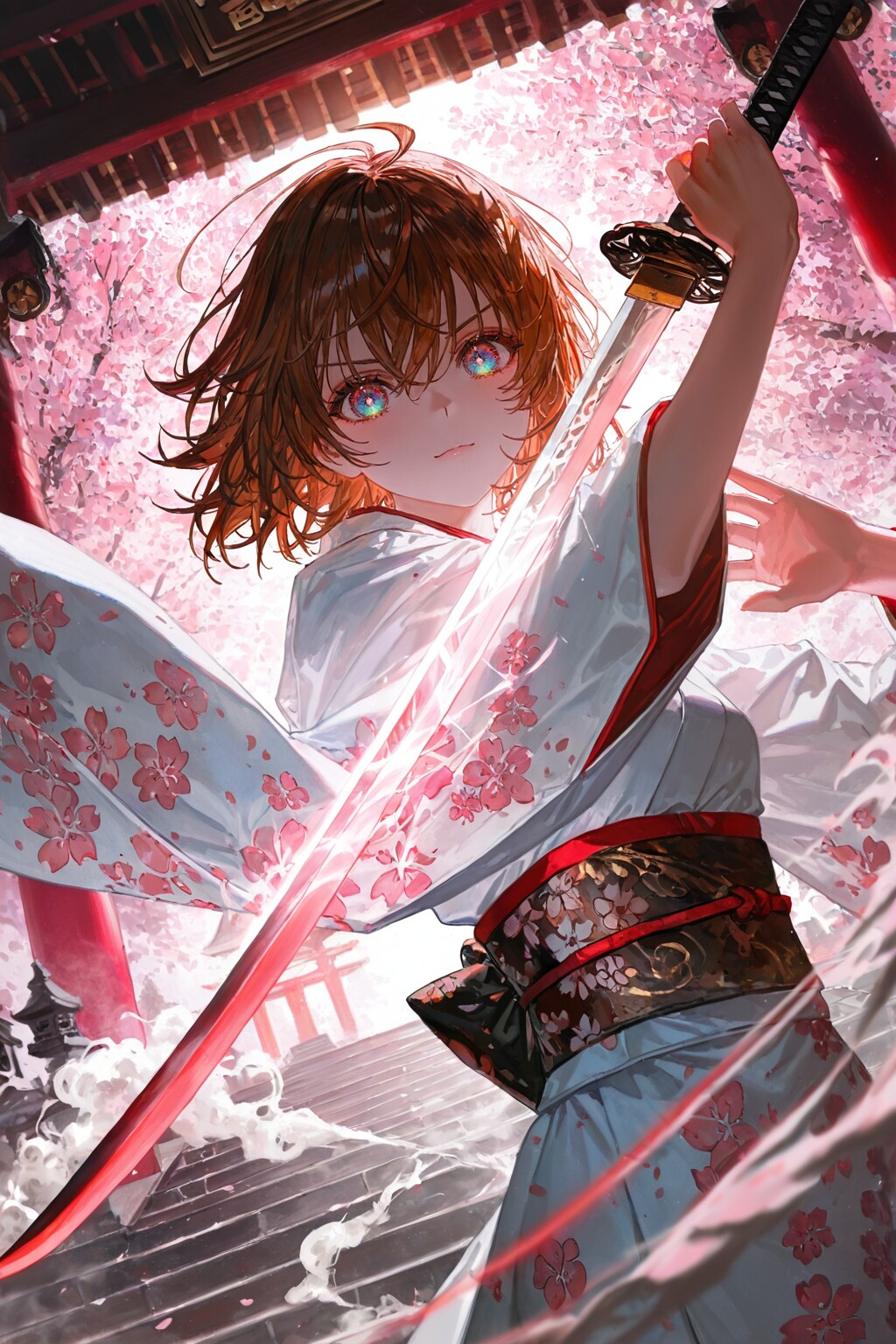 桜の社 | の人気AIイラスト・グラビア