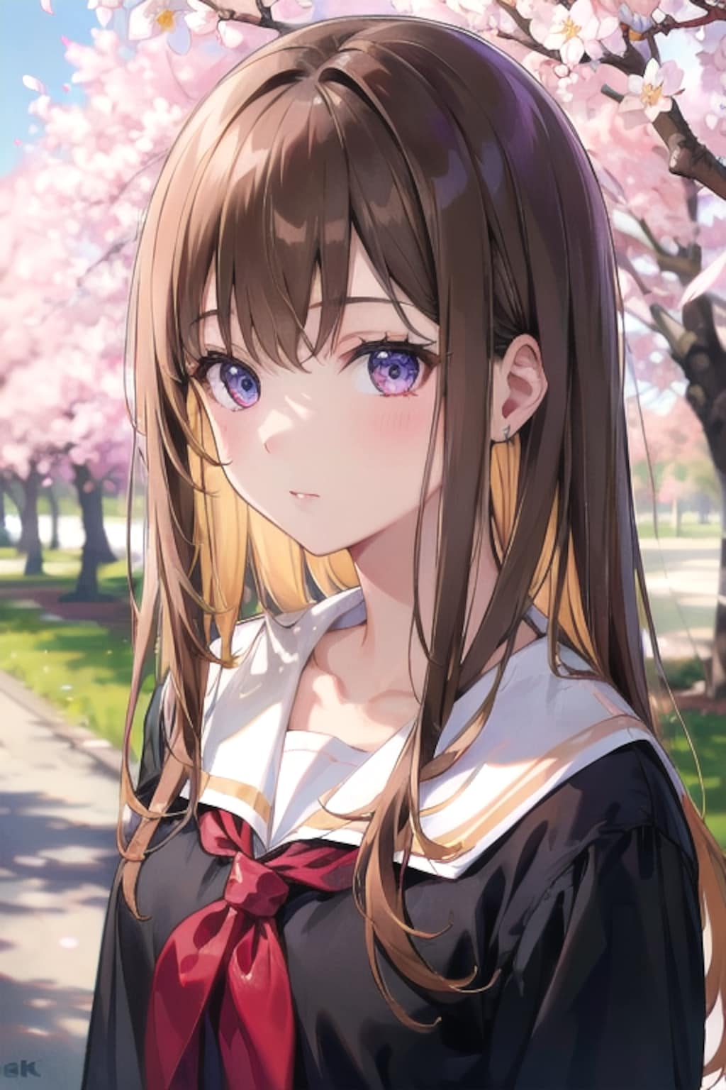 入学式の帰りに