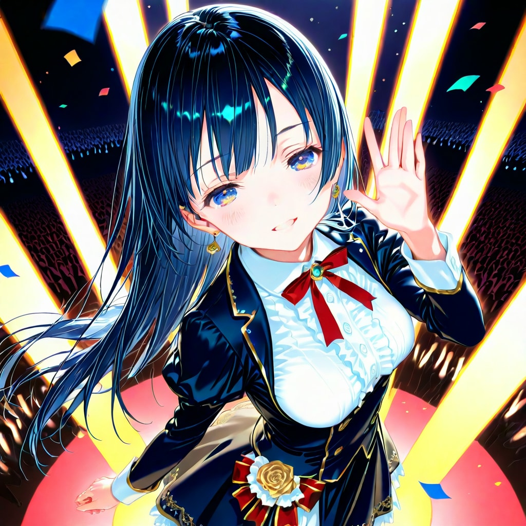 青の決意 | の人気AIイラスト・グラビア