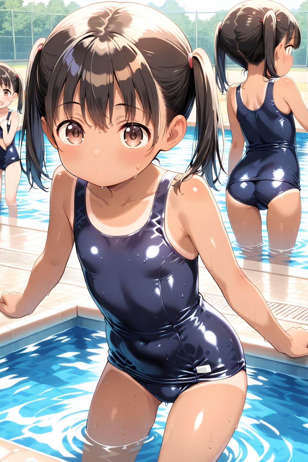 スク水美少女