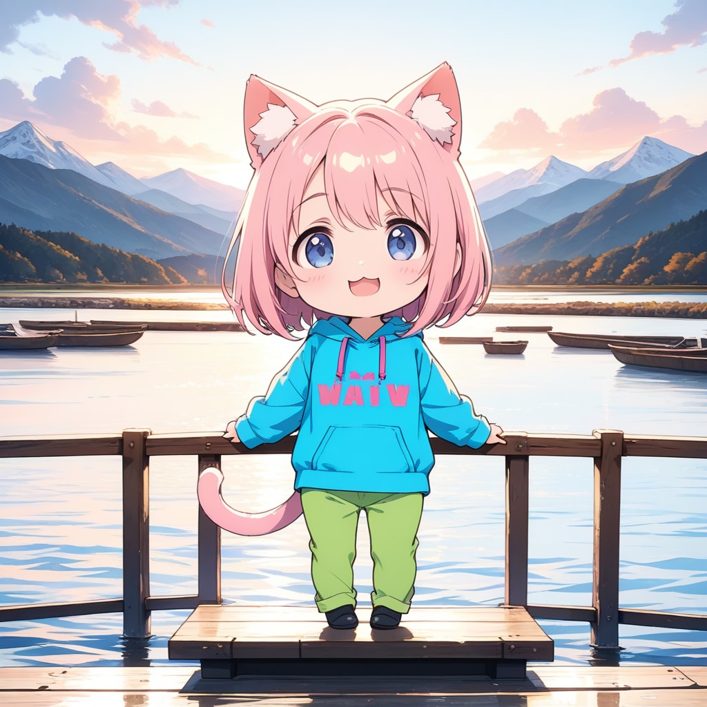 おはようにゃん | の人気AIイラスト・グラビア
