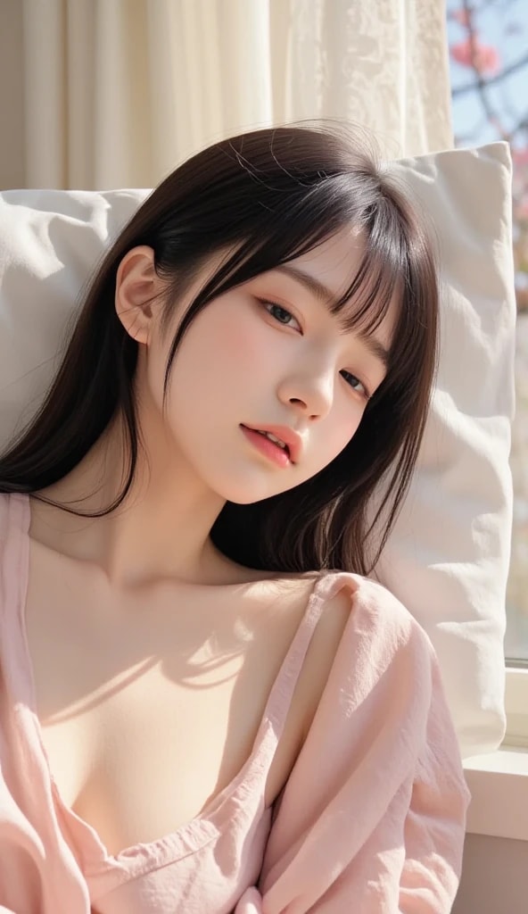眠たい彼女