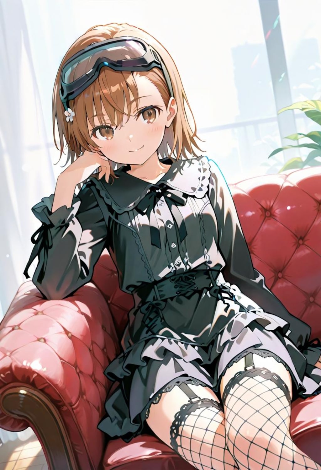 ゴスロリ御坂　リラックス