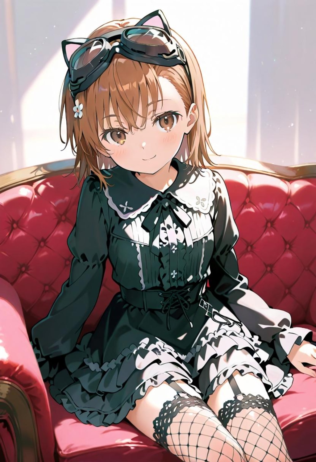 ゴスロリ御坂　リラックス