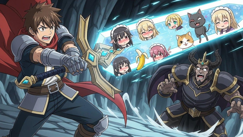 不適切な物が映写される勇者の剣