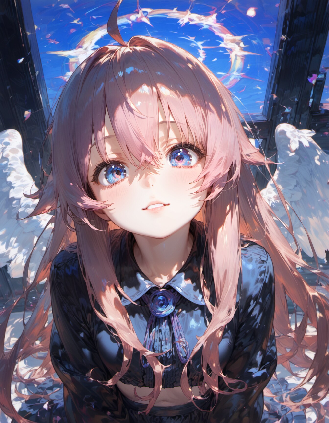 Pink-Haired Angel | の人気AIイラスト・グラビア