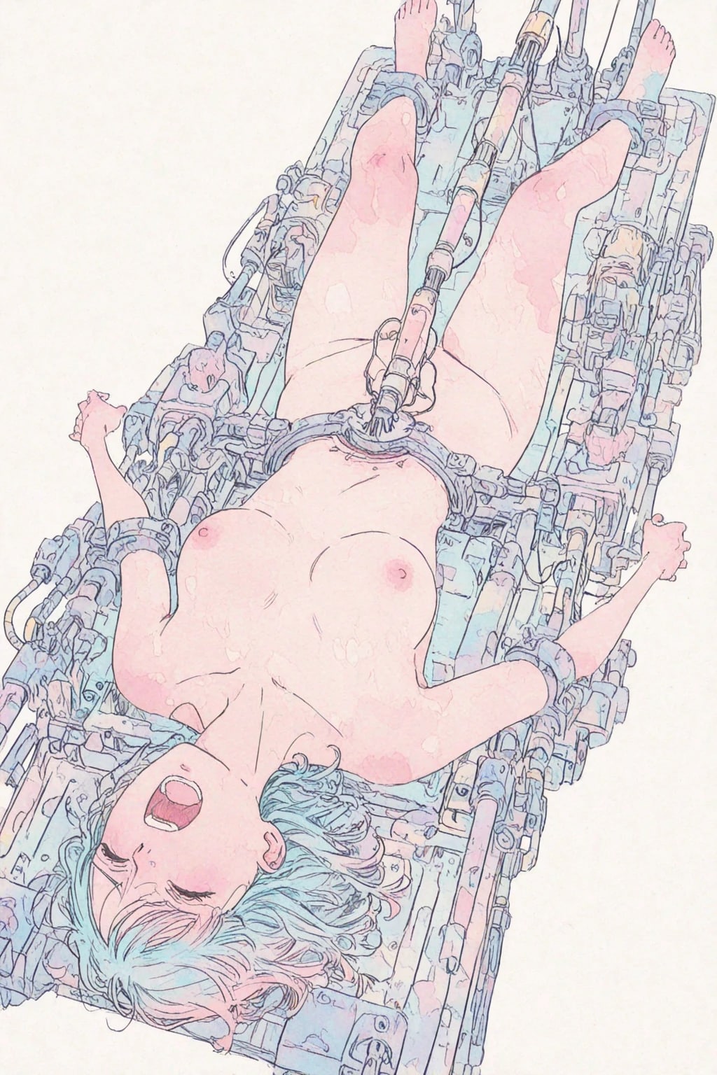 bizarre torture machine