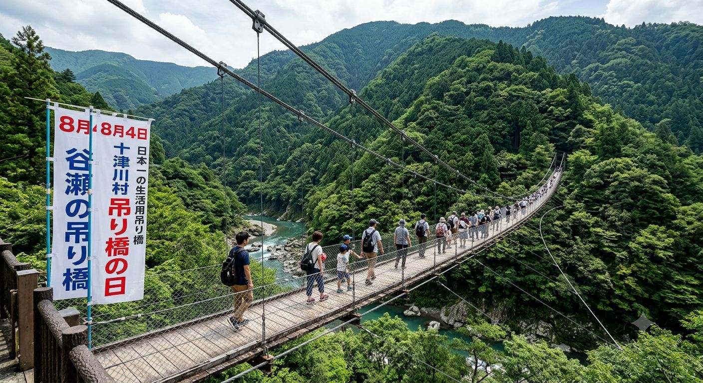No.467 吊り橋の日（十津川村）