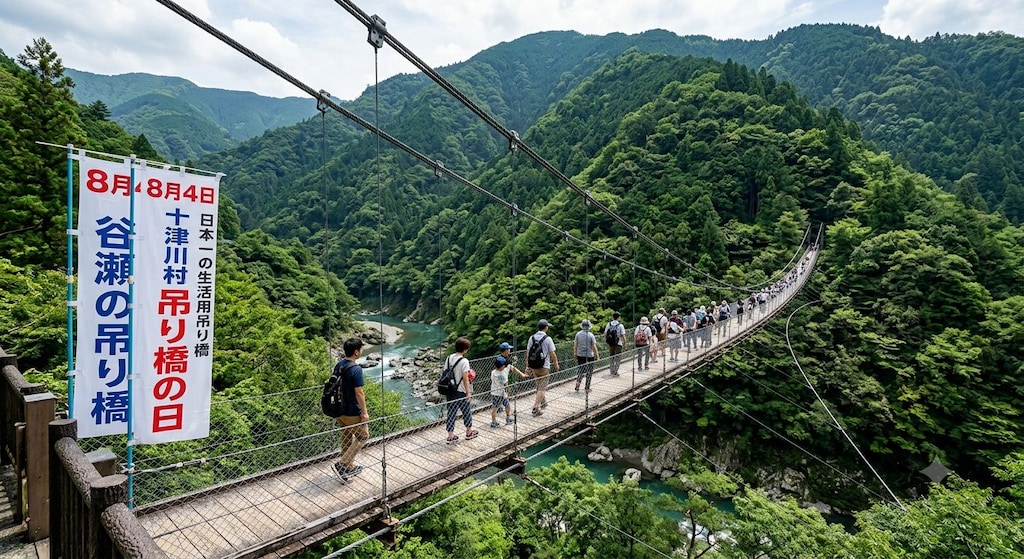 No.467 吊り橋の日（十津川村）