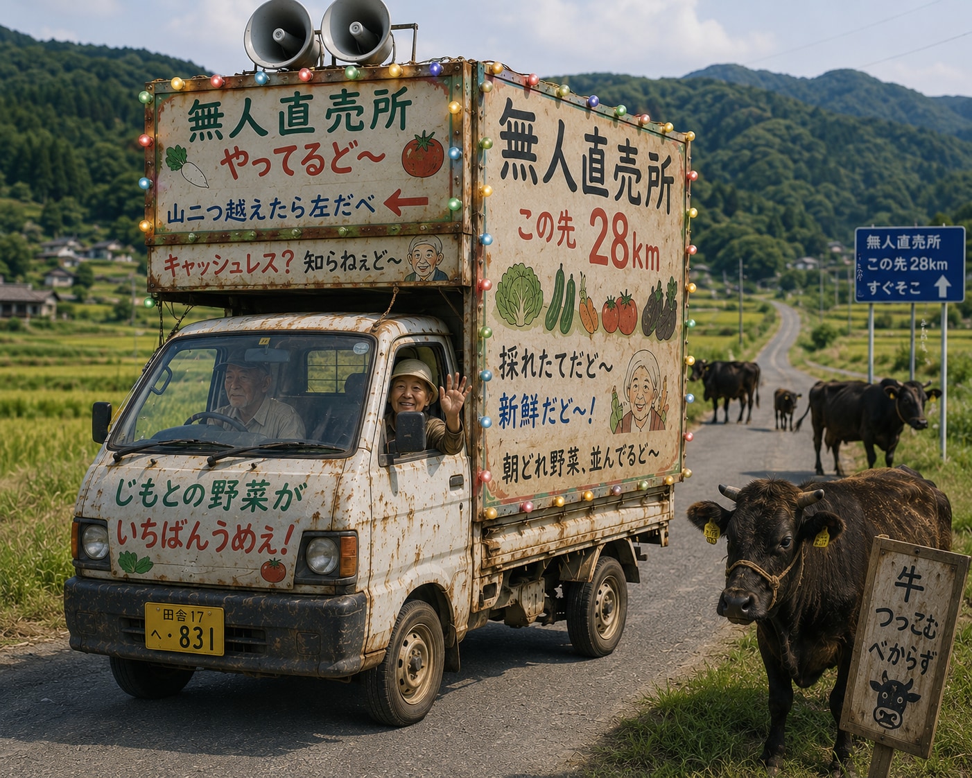 おらんとこのあどトラックだど🚚